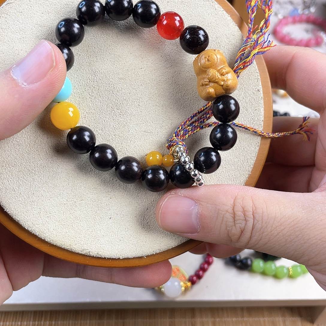 玛瑙手饰银S925镀金镶嵌