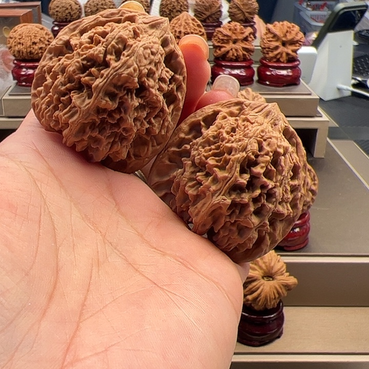 把件文玩核桃43 满天星 a-028