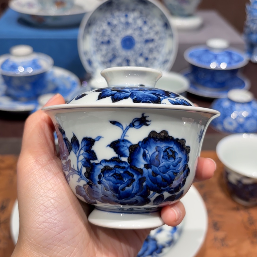 瓷片景德镇纯手工手绘