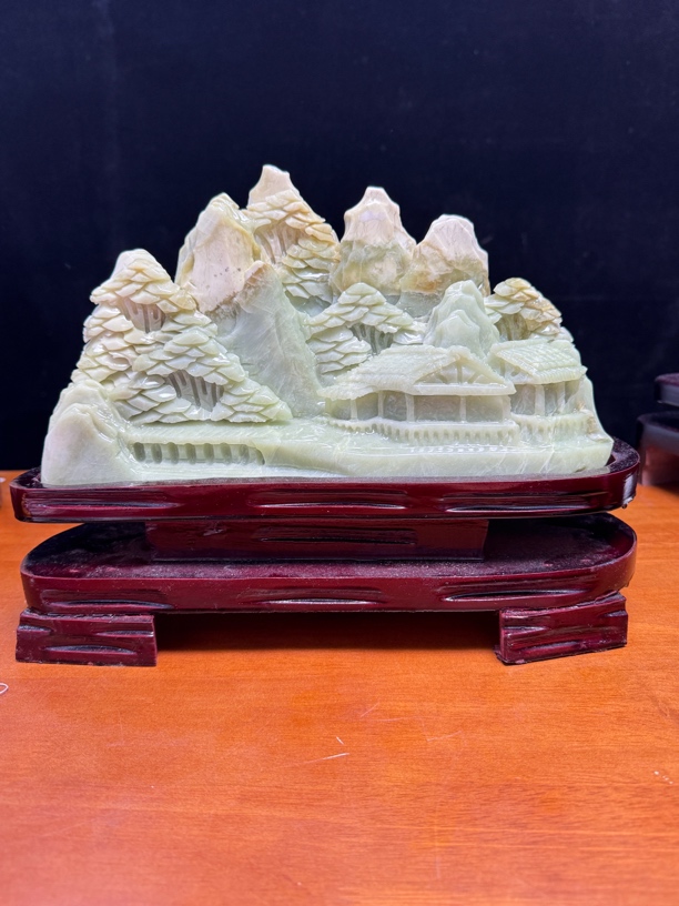 家居山水摆件，送礼推荐，玄关摆放，办公室摆放