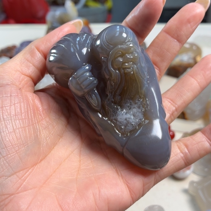 玛瑙/玉髓未镶嵌吊坠(不含链)