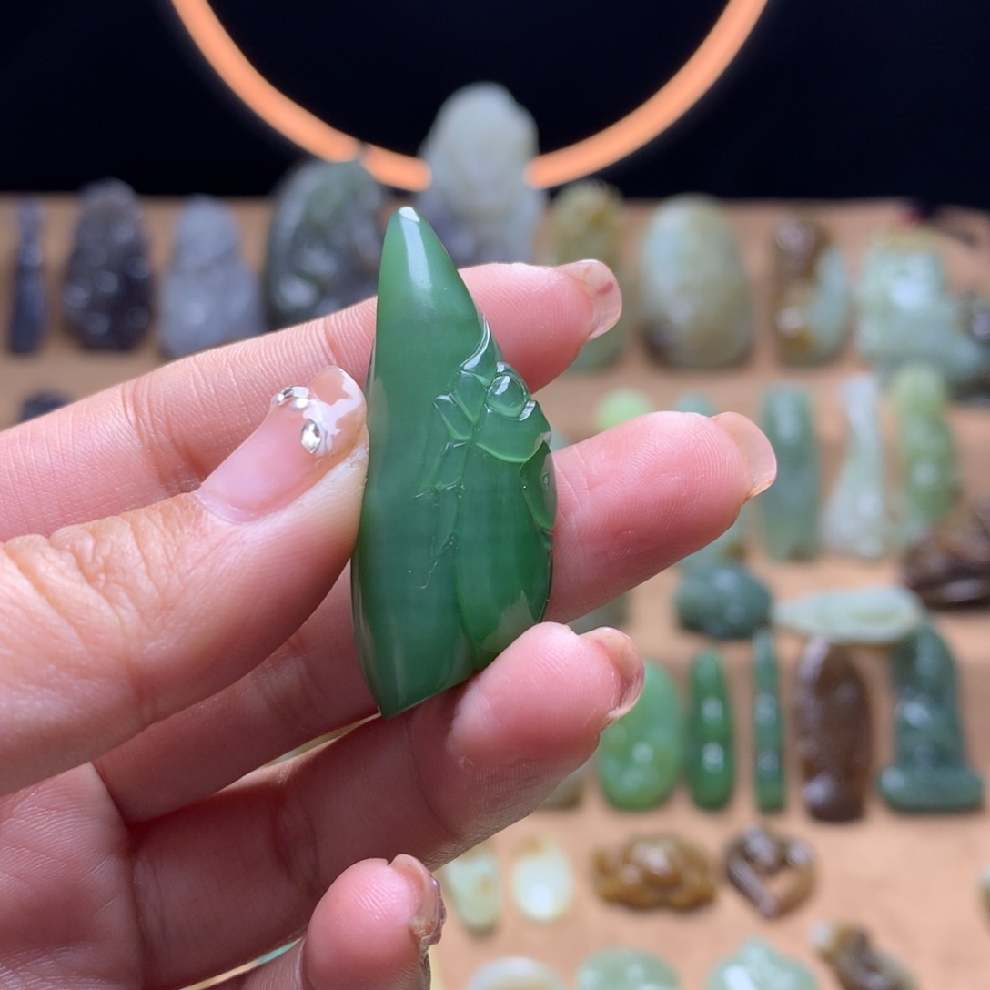 和田玉挂件未镶嵌温*