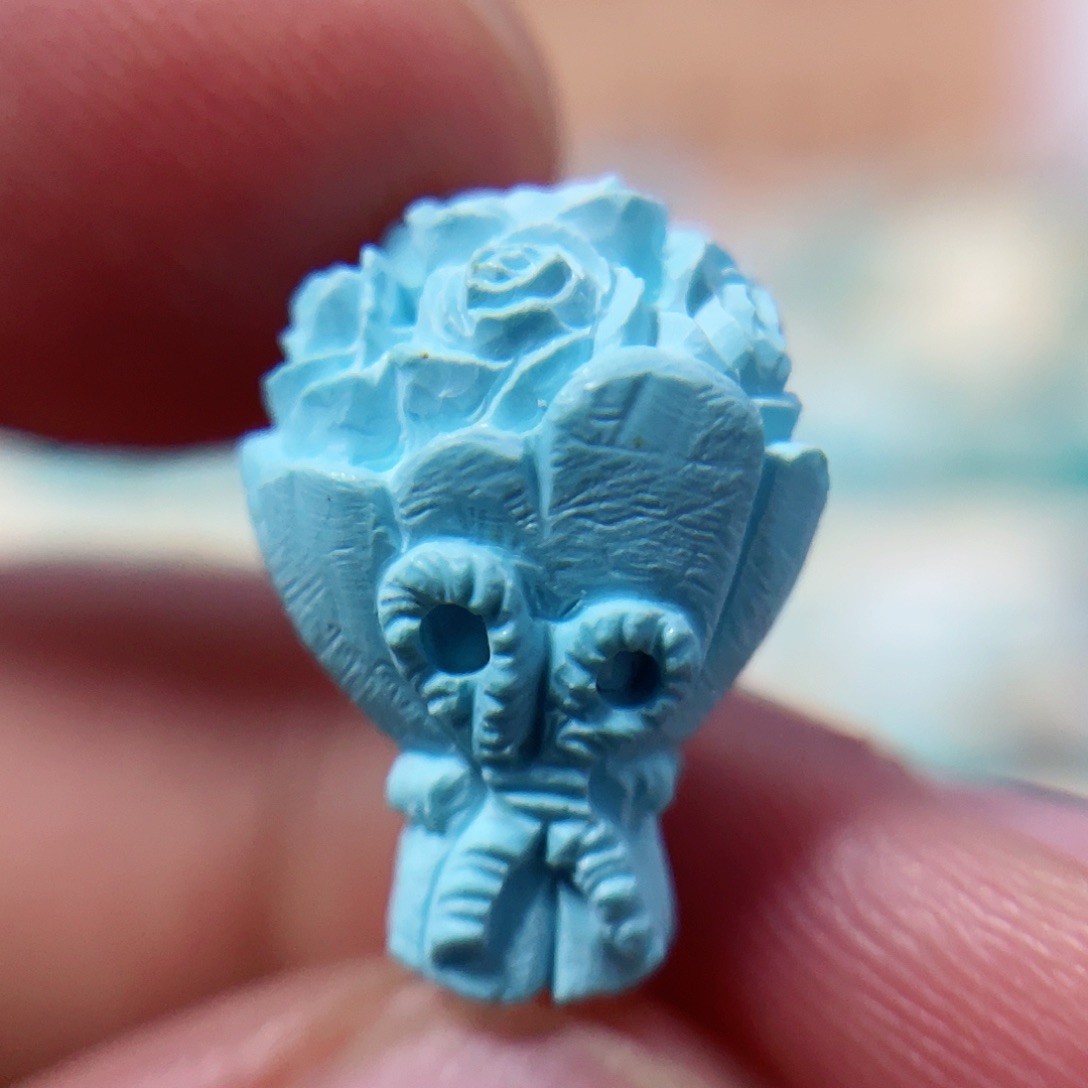 绿松石珠宝奇石未镶嵌