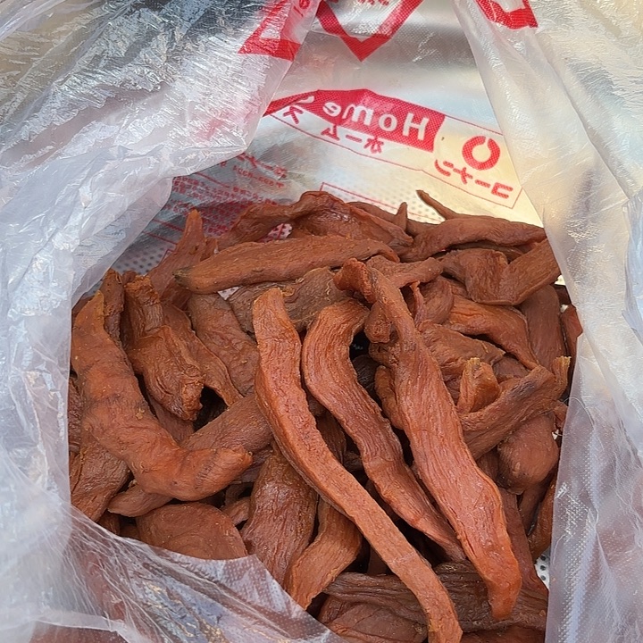 中国大陆炎陵本地红薯干2.3斤湿软