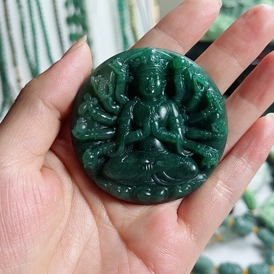 ****X独山玉未镶嵌把件