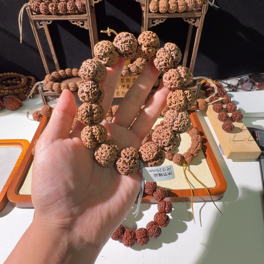 手串金刚菩提25尺寸梅花