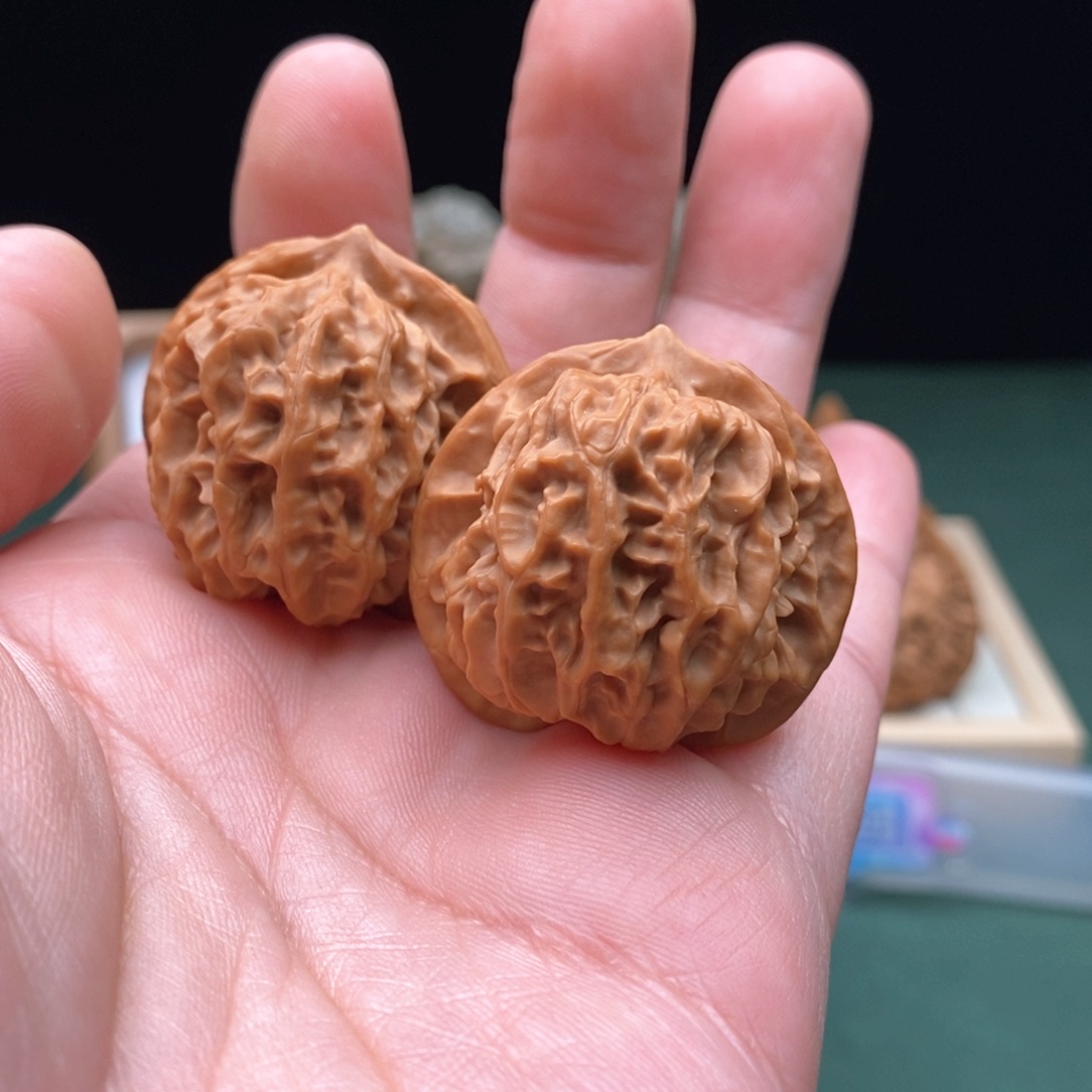文玩核桃把件36尺全品刀子