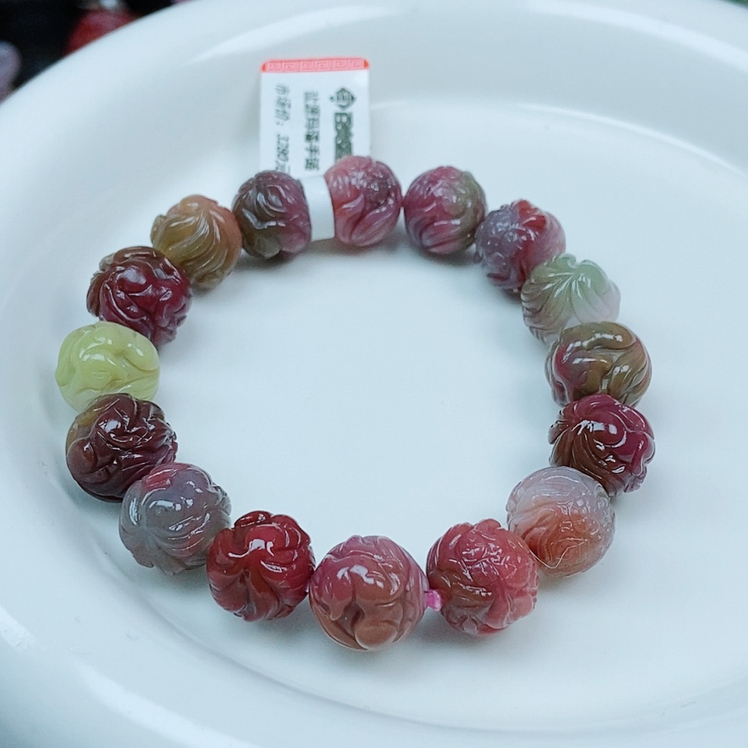 玛瑙/玉髓手链未镶嵌