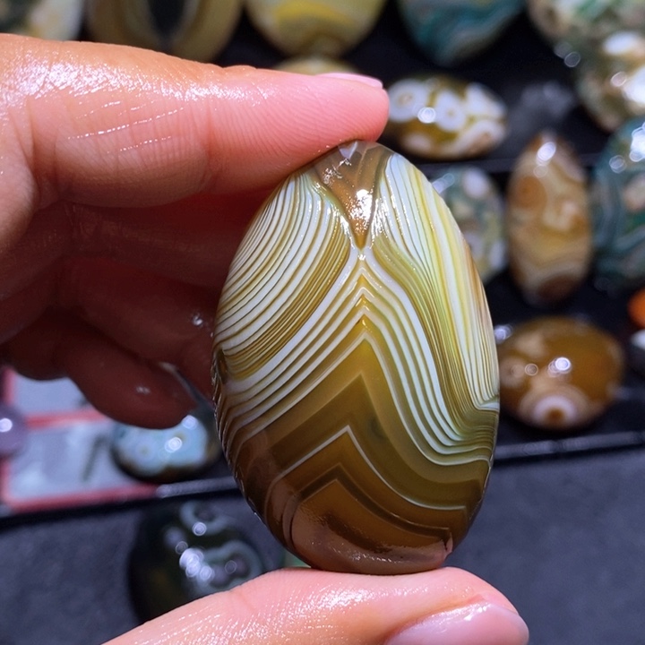 玛瑙/玉髓吊坠(不含链)未镶嵌