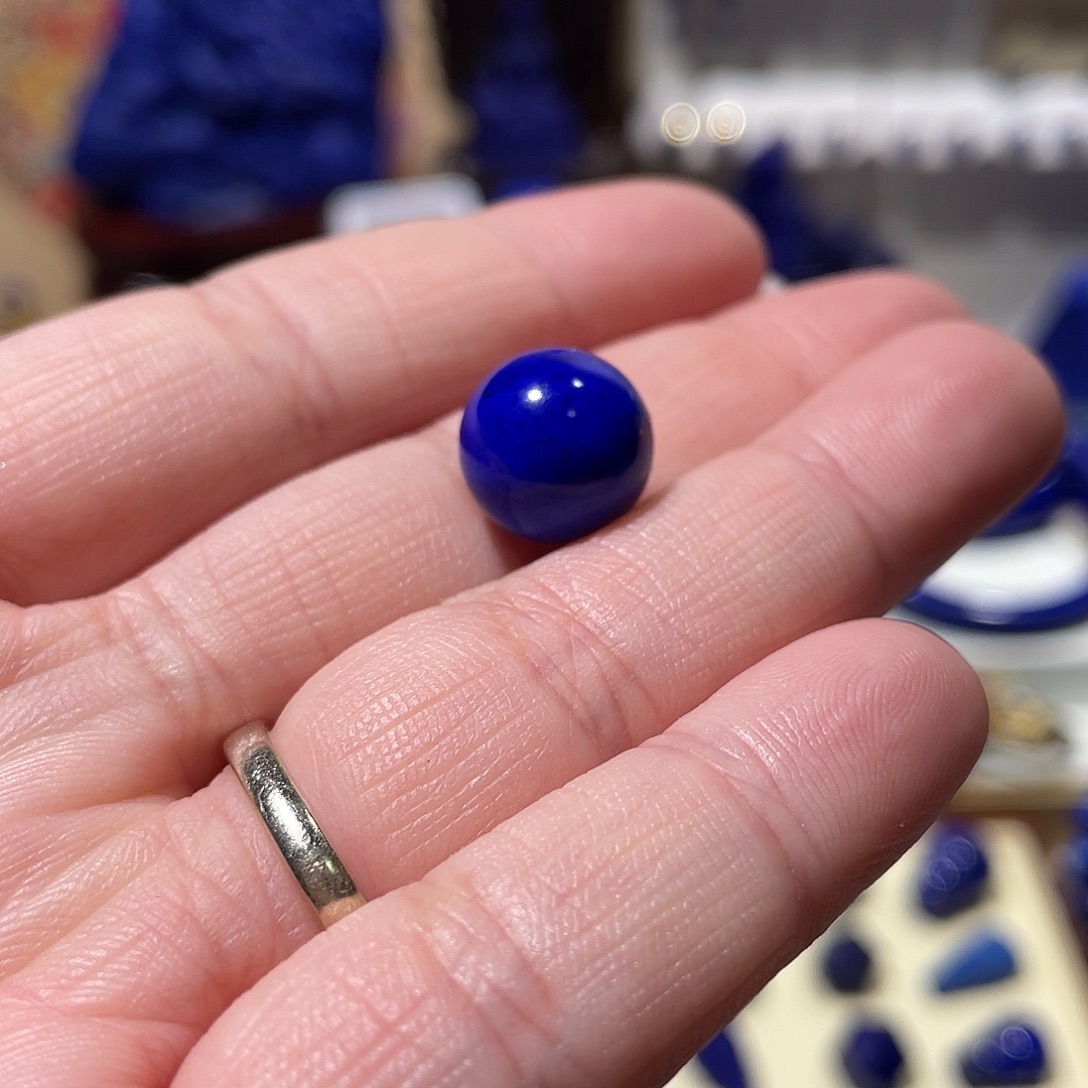 森***巴青金石未镶嵌12.2mm精品单珠