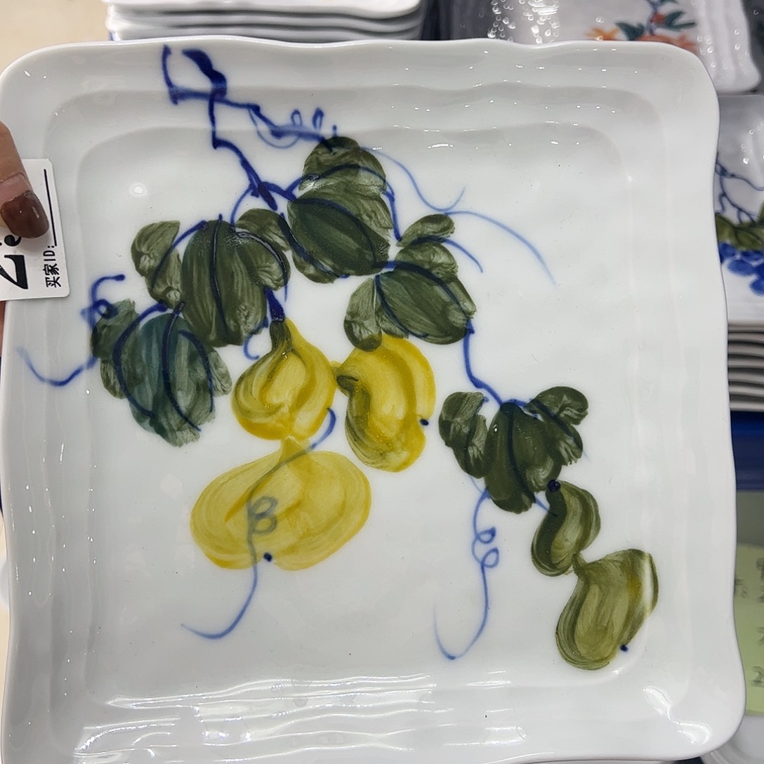 瓷片景德镇陶瓷手工手绘制作