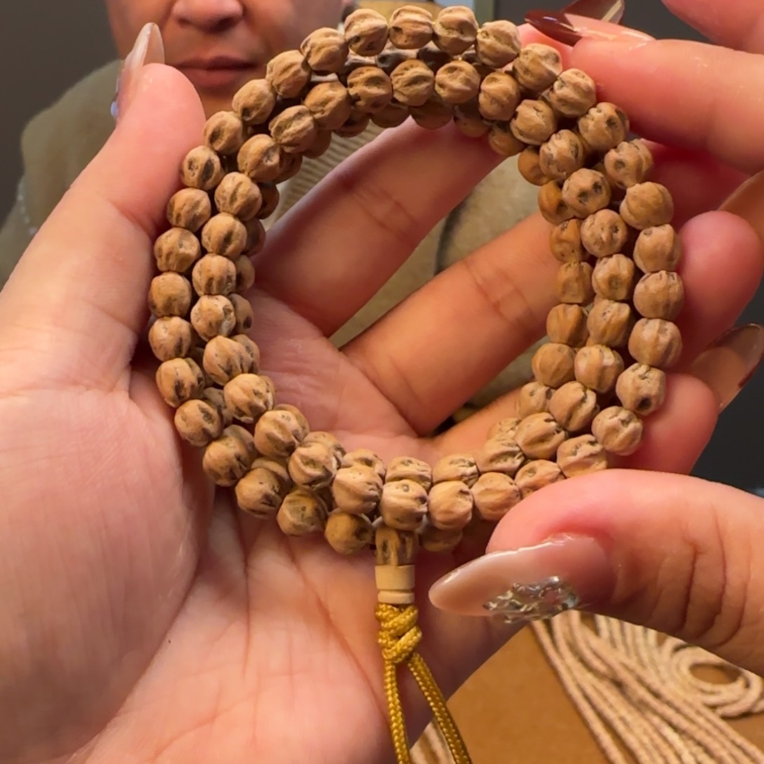 柏香籽/百香籽手串红油鬼莲6