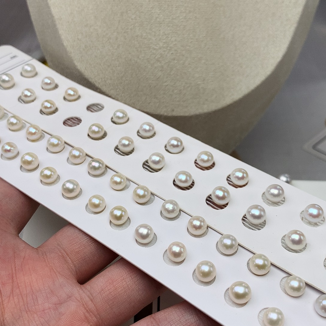 耳饰淡水珍珠银S925镶嵌可挑选