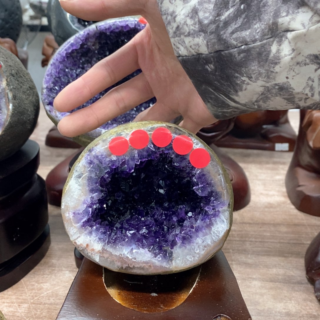 未镶嵌大型摆件（非配饰）紫晶