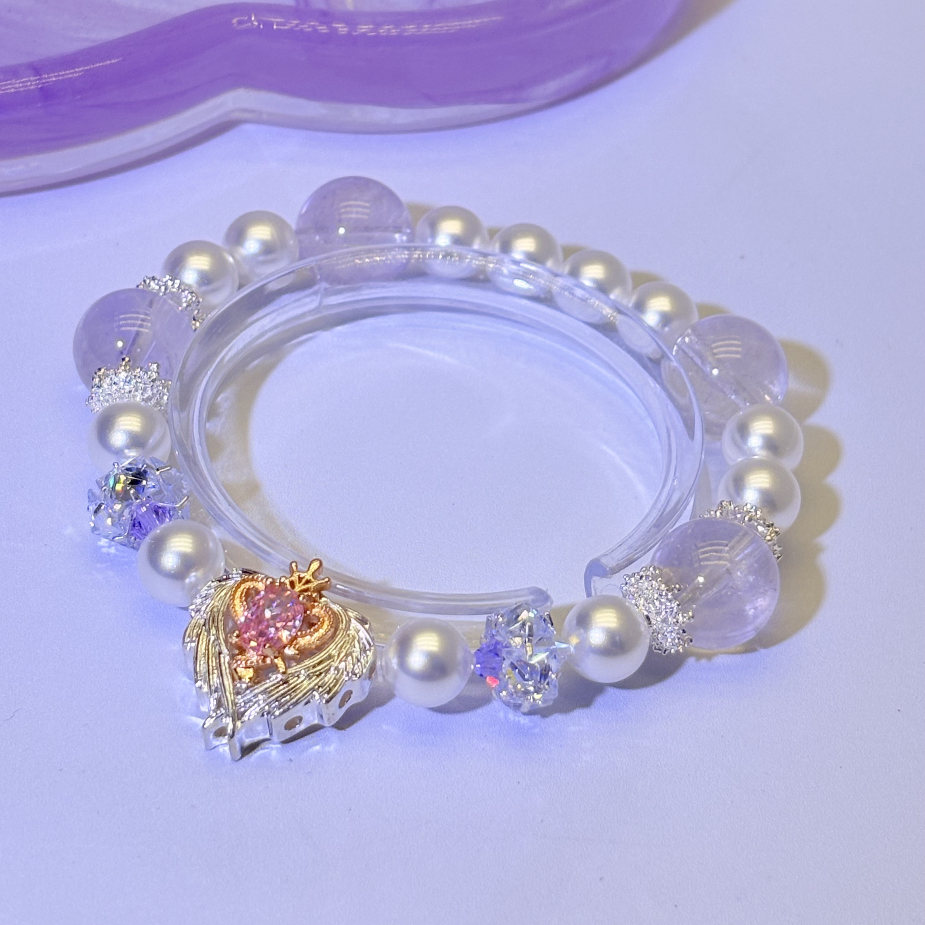 非金属仿珍珠手链 L15 贝珠手链 多样性发其一