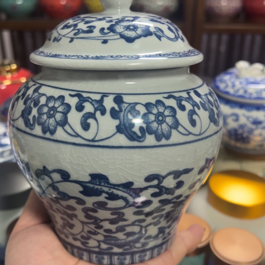 陶瓷密封罐茶叶罐