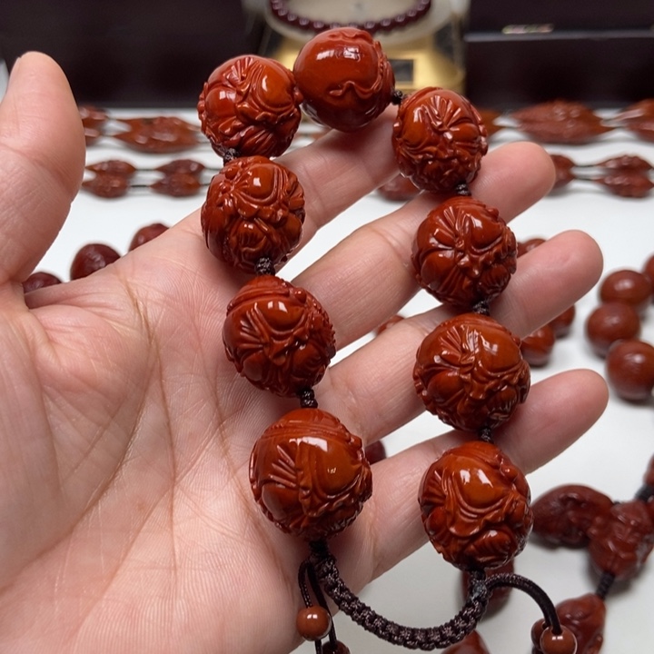 一***光橄榄核吊坠橄榄核