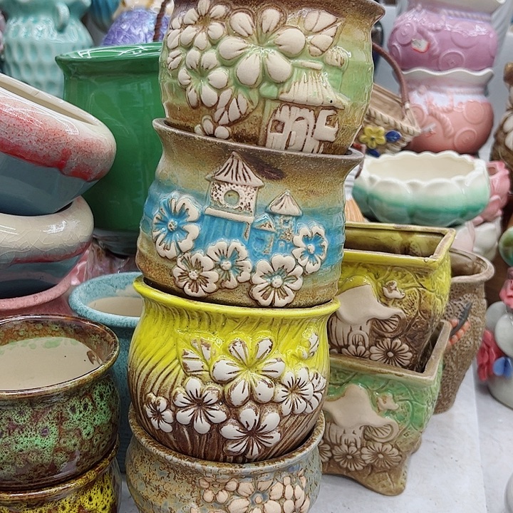 多肉绿植陶瓷花盆