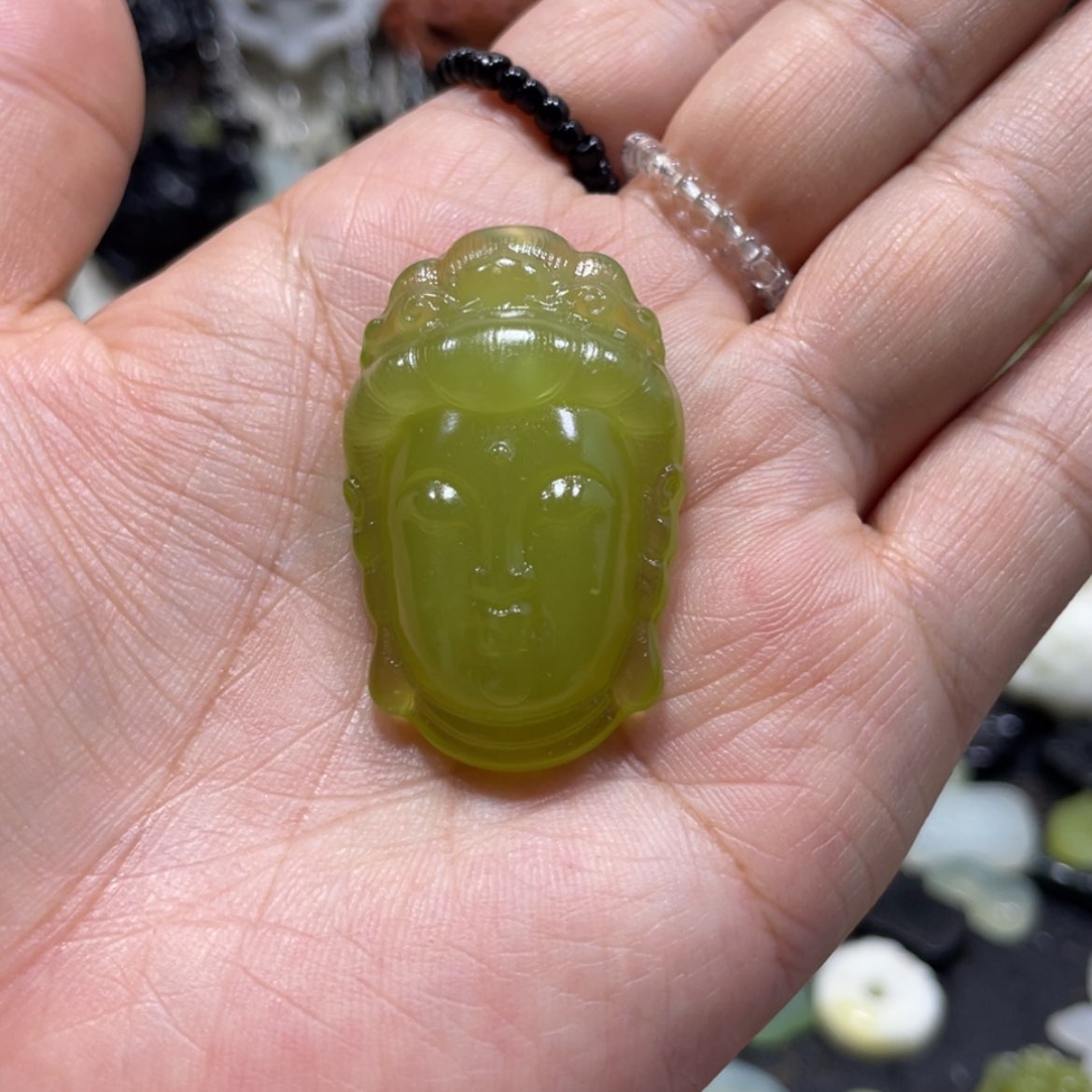 【闪购商品】岫玉颈饰未镶嵌104吊坠