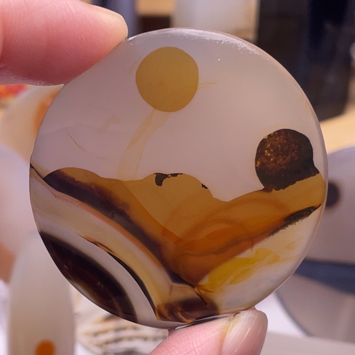 玛瑙/玉髓未镶嵌吊坠(不含链)