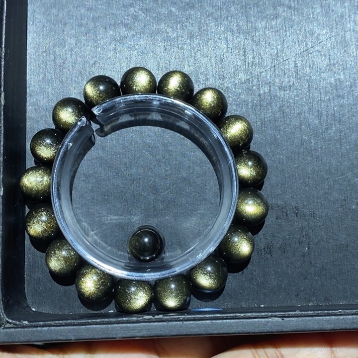 黑曜岩手链未镶嵌㊤**㊌