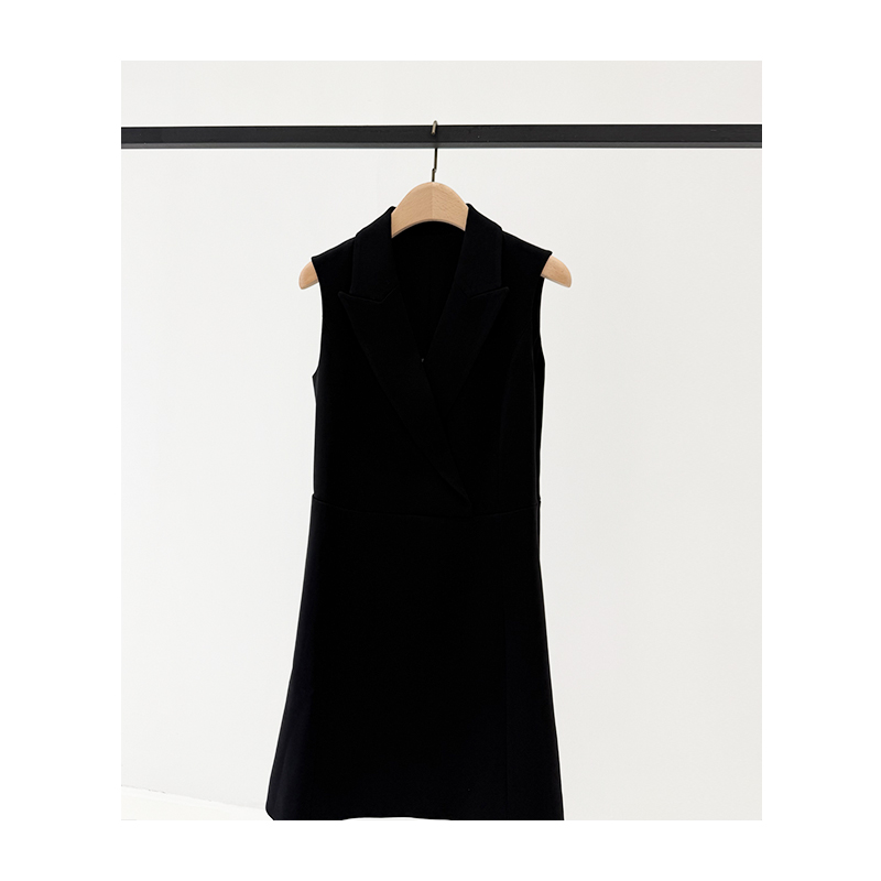 原单非市面货！西装无袖连衣裙R217