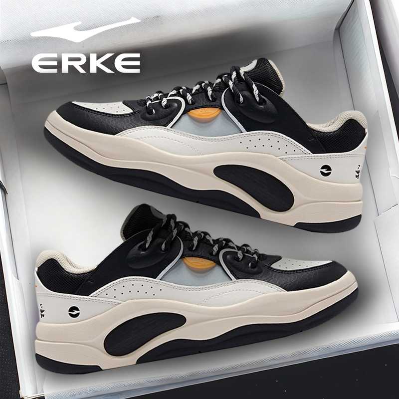 印象熊猫5丨鸿星尔克休闲板鞋2026春季新款男女板鞋百搭休闲鞋潮