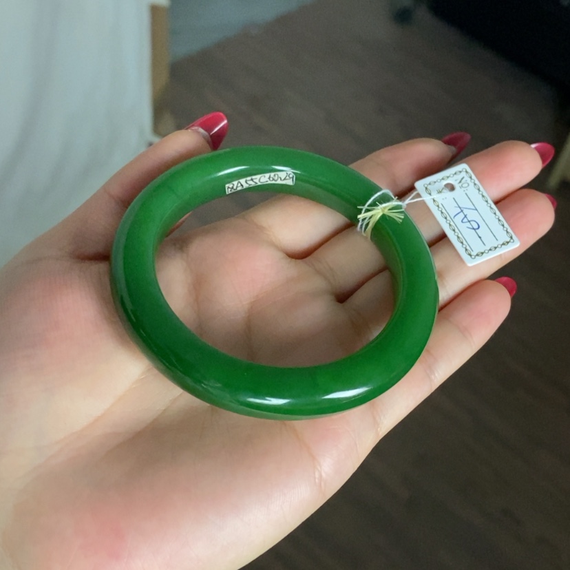 【闪购商品】和田玉（碧玉）未镶嵌手镯