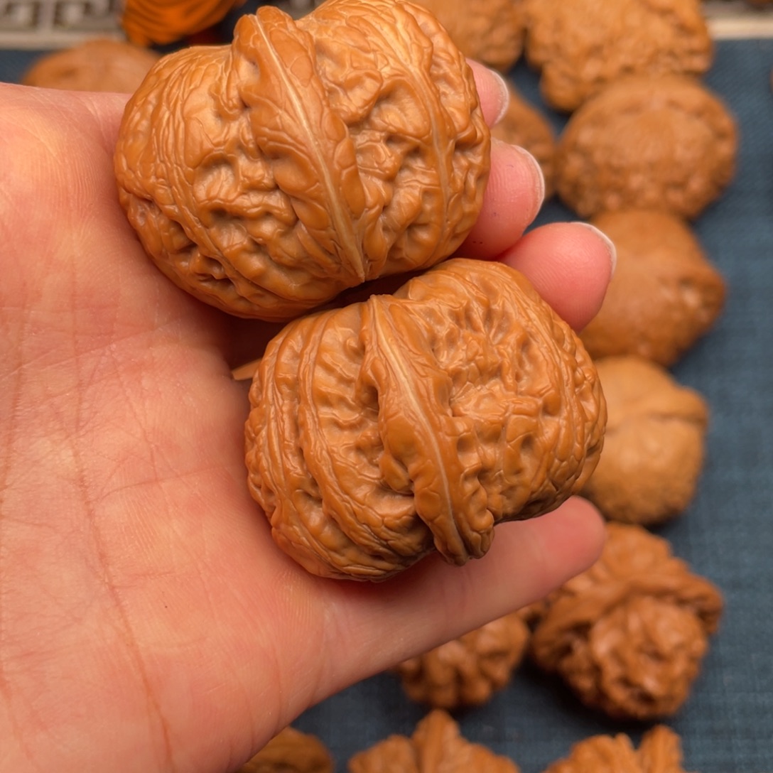 上***课文玩核桃把件41.8全品元宝毕业