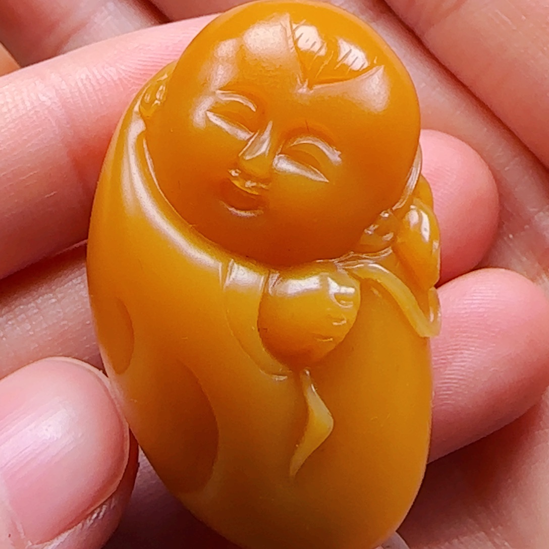 石英质玉（黄龙玉）1未镶嵌