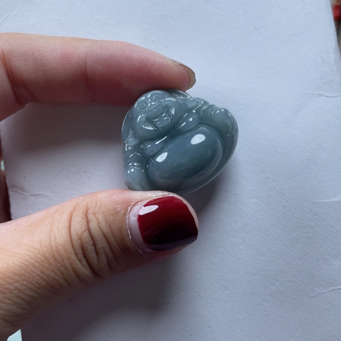 翡翠颈饰未镶嵌萍*