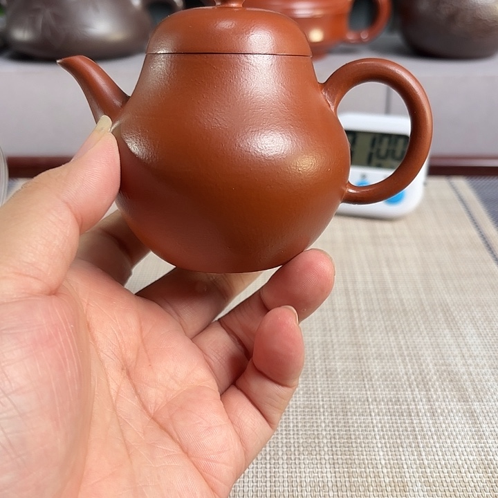 D***T紫砂茶壶宜兴原矿泥料手工紫砂壶