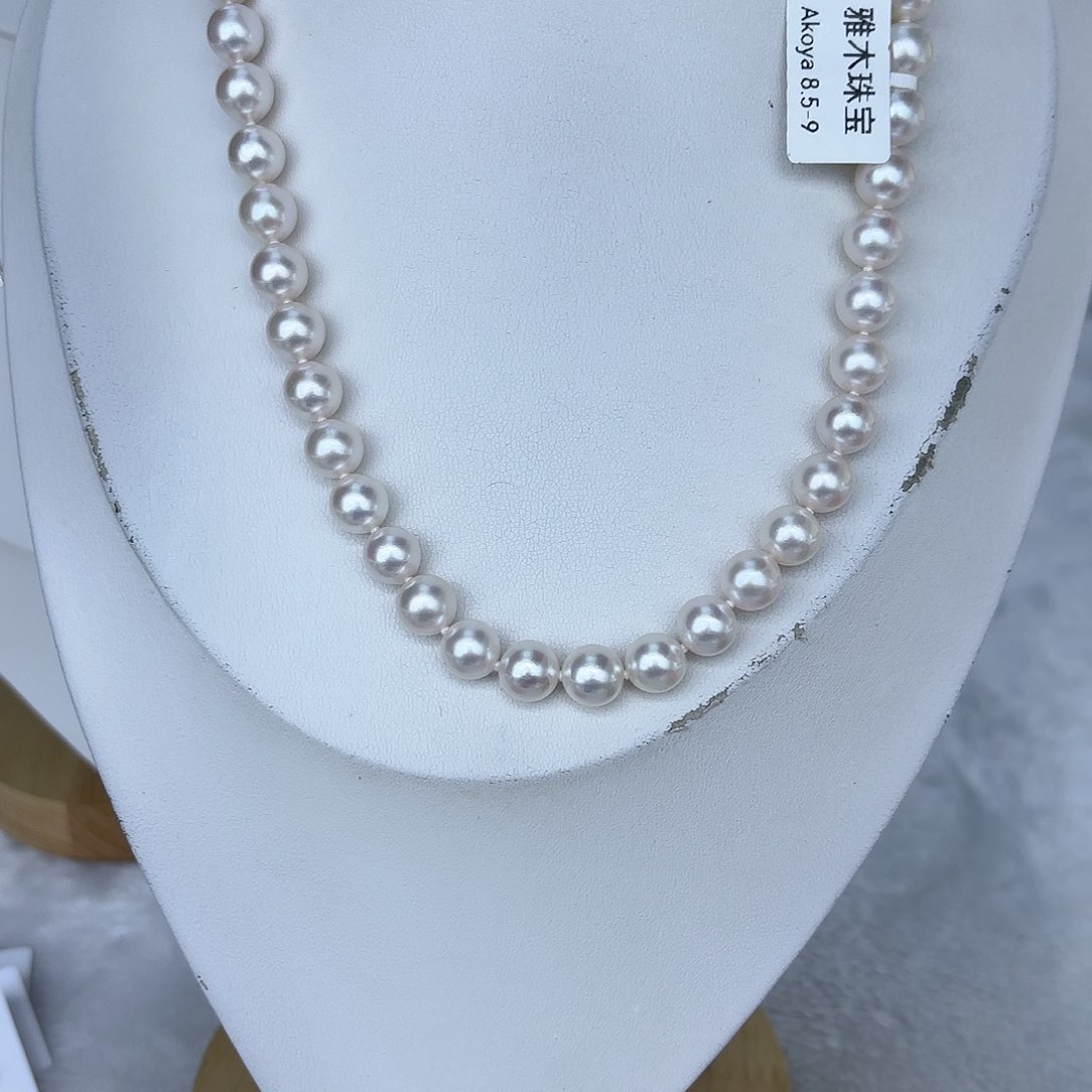 海水珍珠颈饰银S925镶嵌