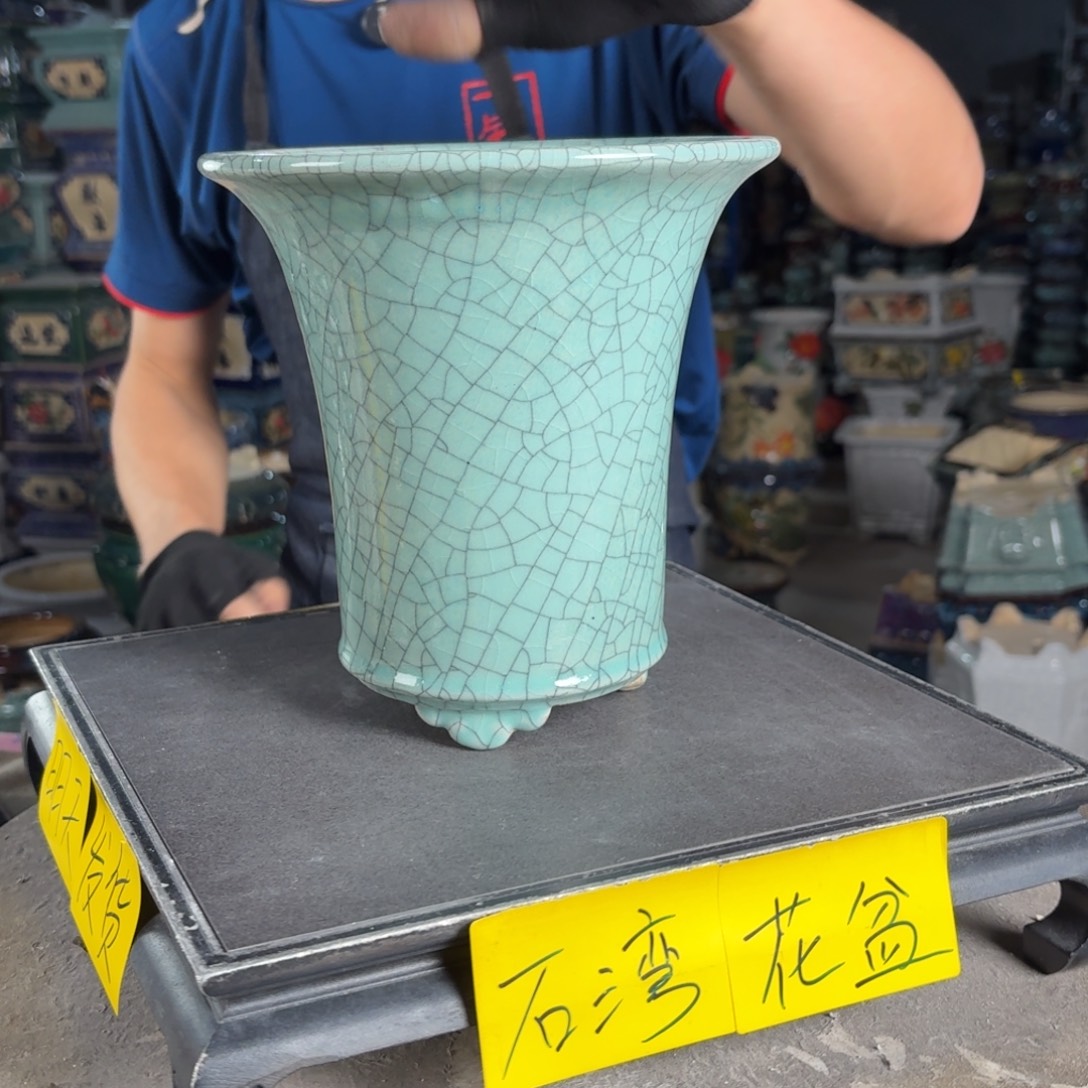 一风堂石湾花盆 内16*19