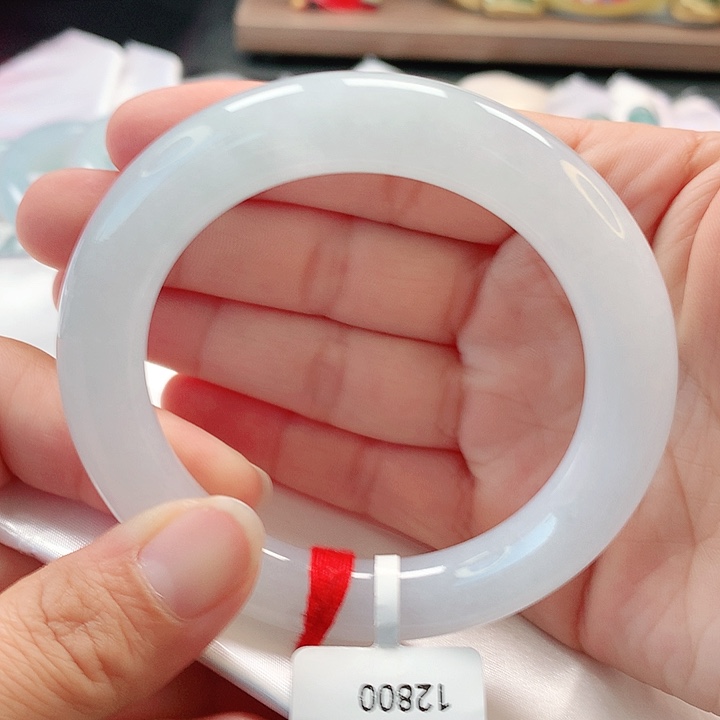 未镶嵌手镯翡翠56胖圆