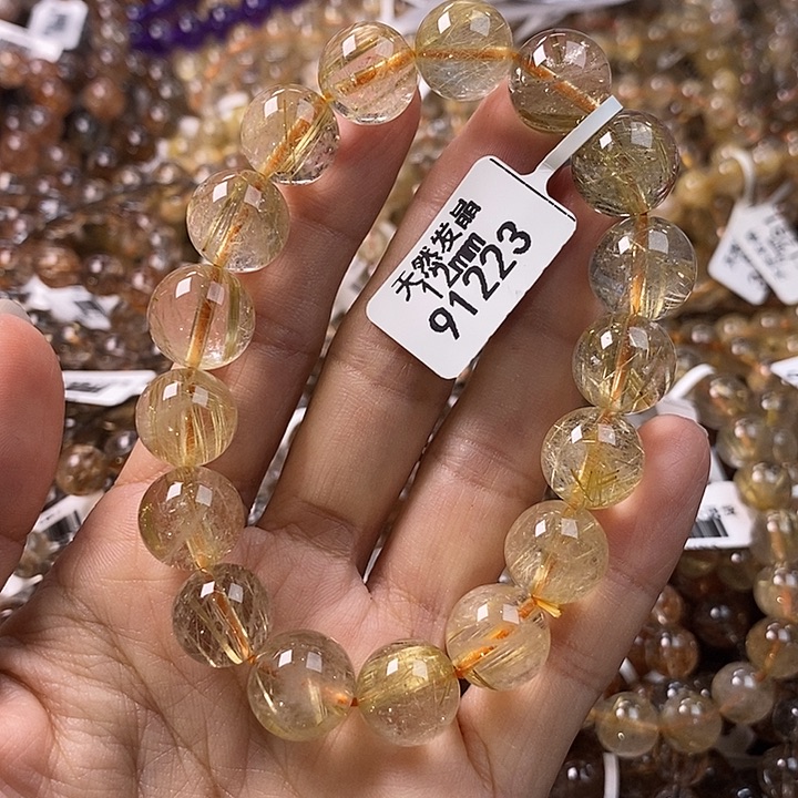 水晶手链未镶嵌水