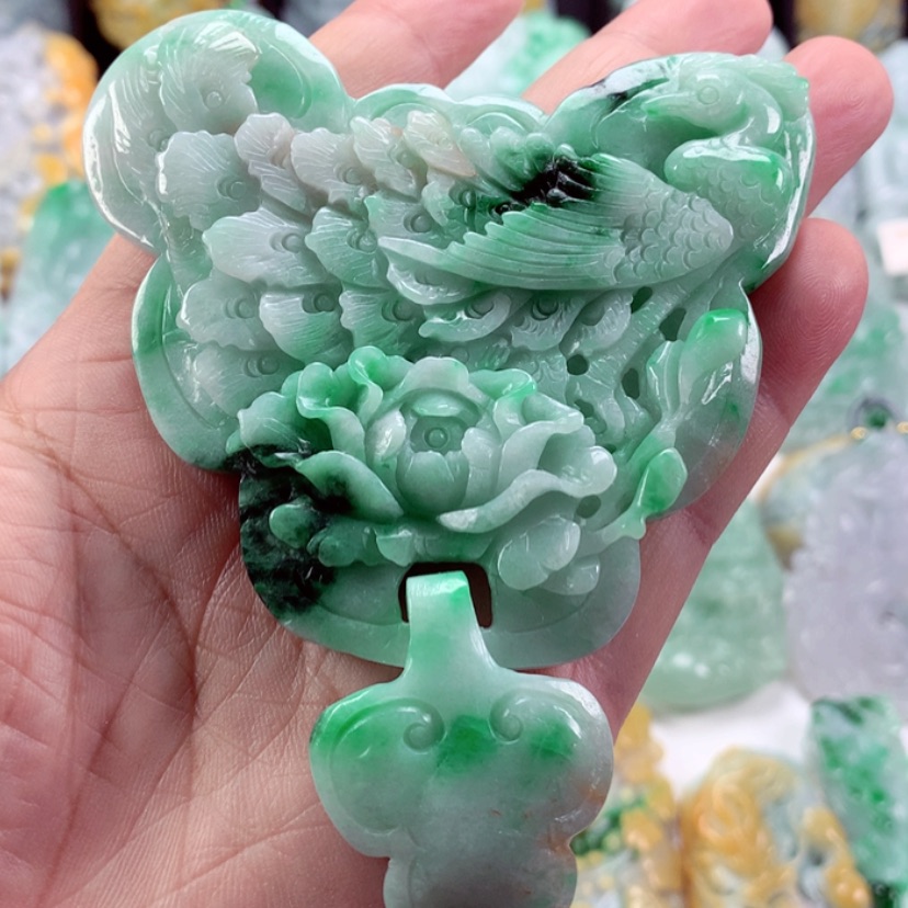 【闪购商品】翡翠吊坠(不含链)未镶嵌