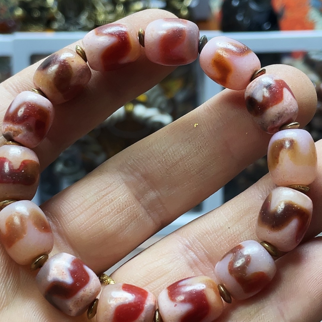 玛瑙/玉髓未镶嵌多样性发一