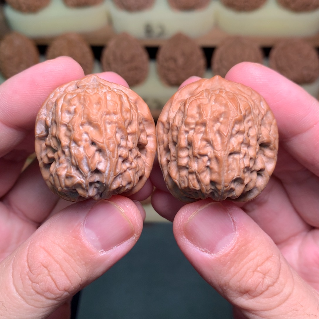 文玩核桃吊坠34.5邯郸双龙脊全品