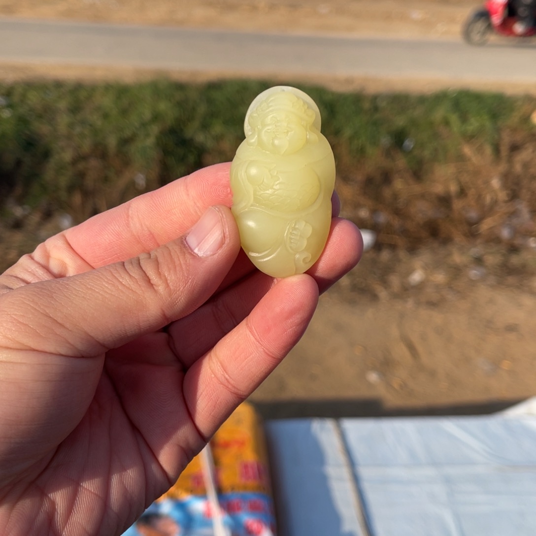 和田玉（黄玉）未镶嵌戒指