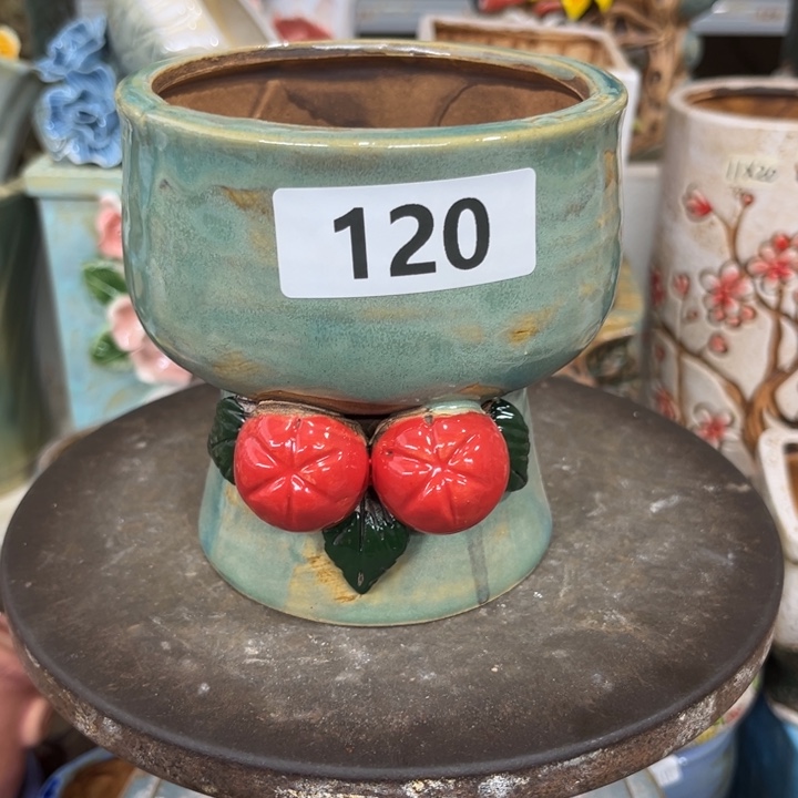 紫砂花盆粗陶材质多肉花盆