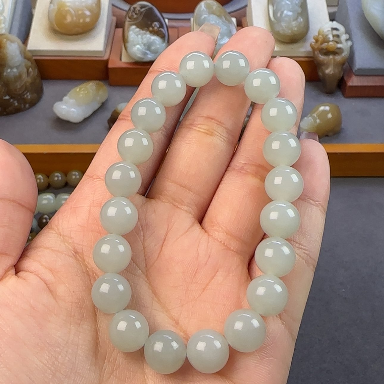 【闪购商品】和田玉手串未镶嵌