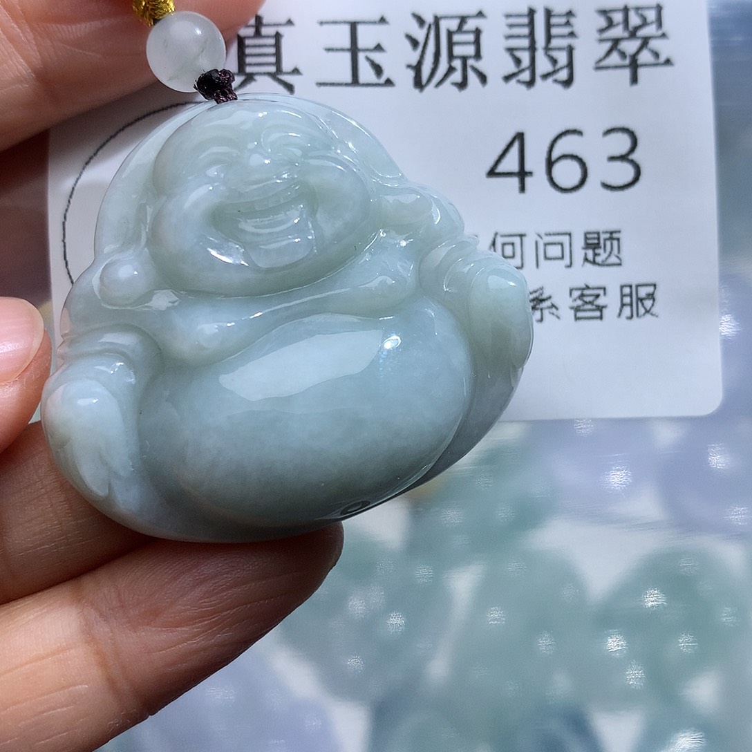 翡翠未镶嵌颈饰463
