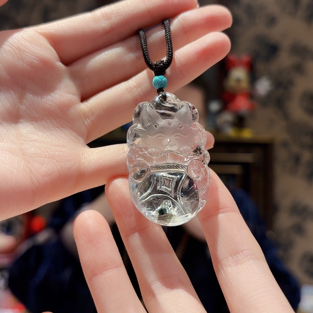 水晶颈饰未镶嵌颈饰