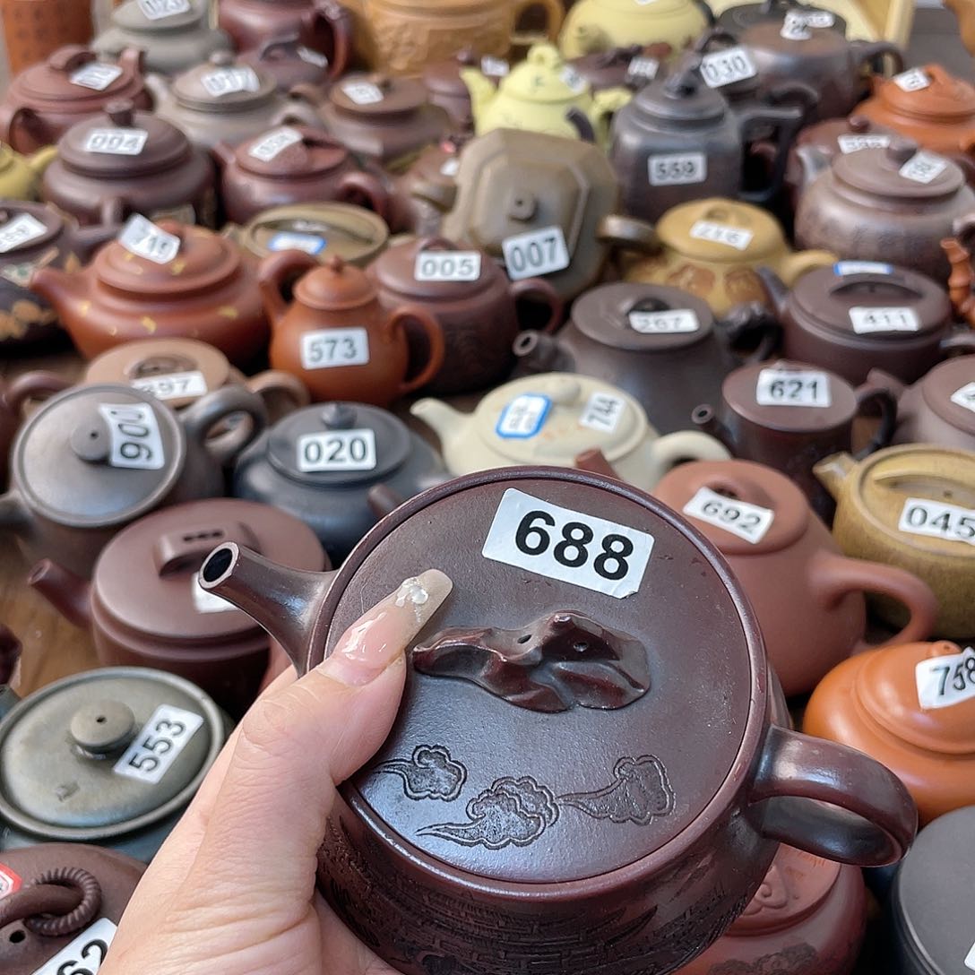 紫砂茶壶紫砂微瑕