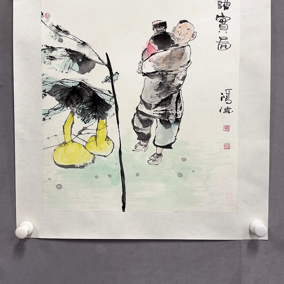 国画国画纯手绘作品请放心去藏