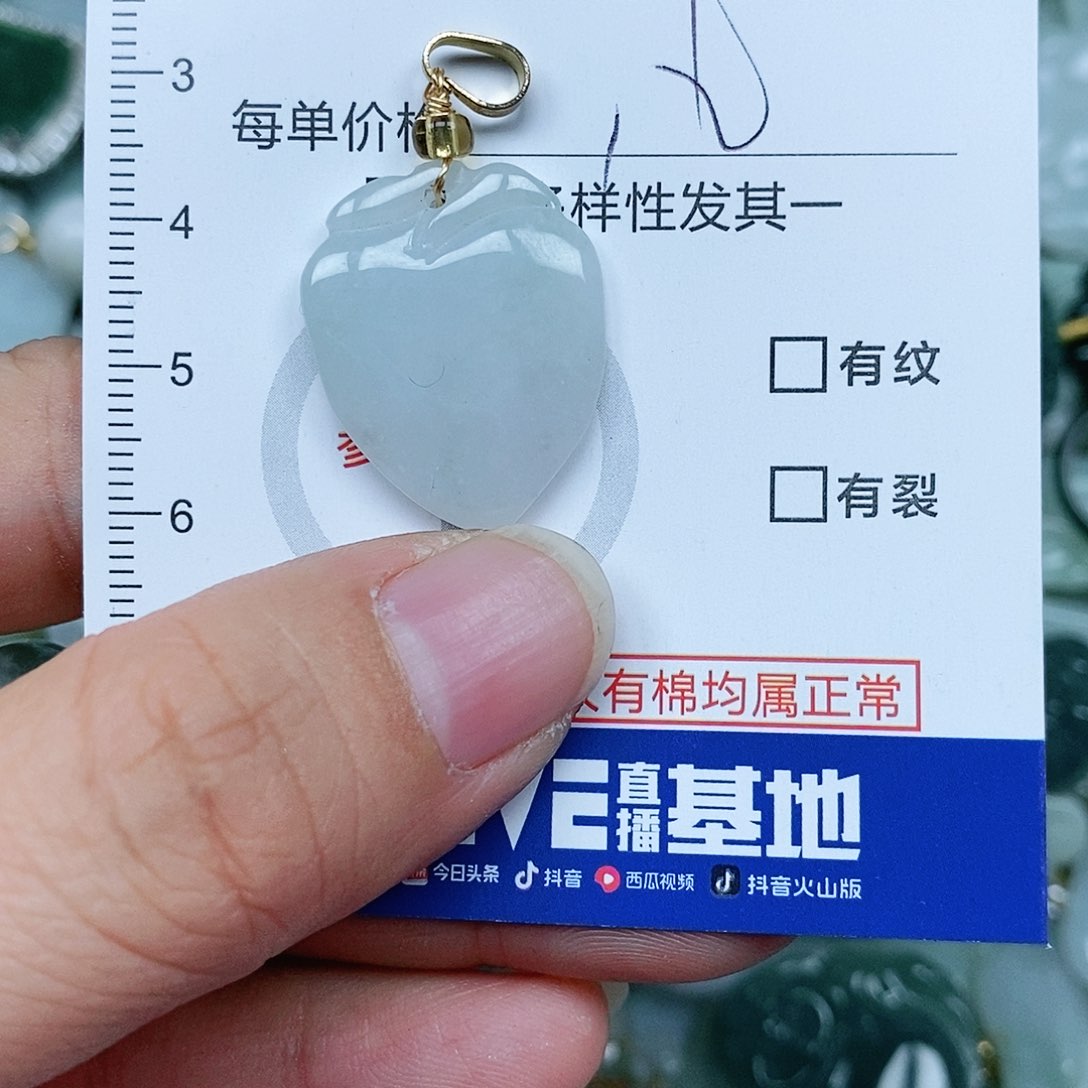 翡翠吊坠(赠链)未镶嵌