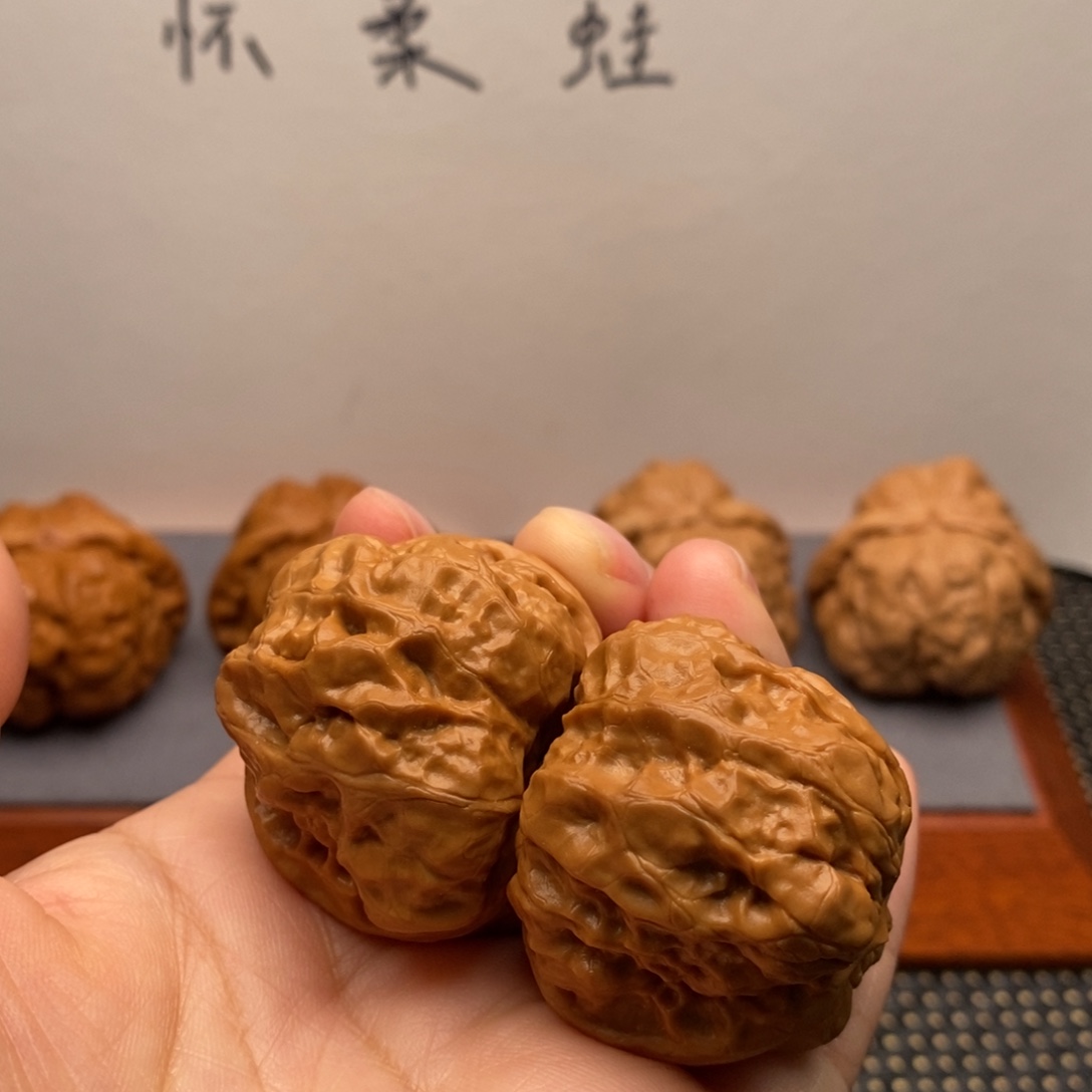 把件文玩核桃边38左右