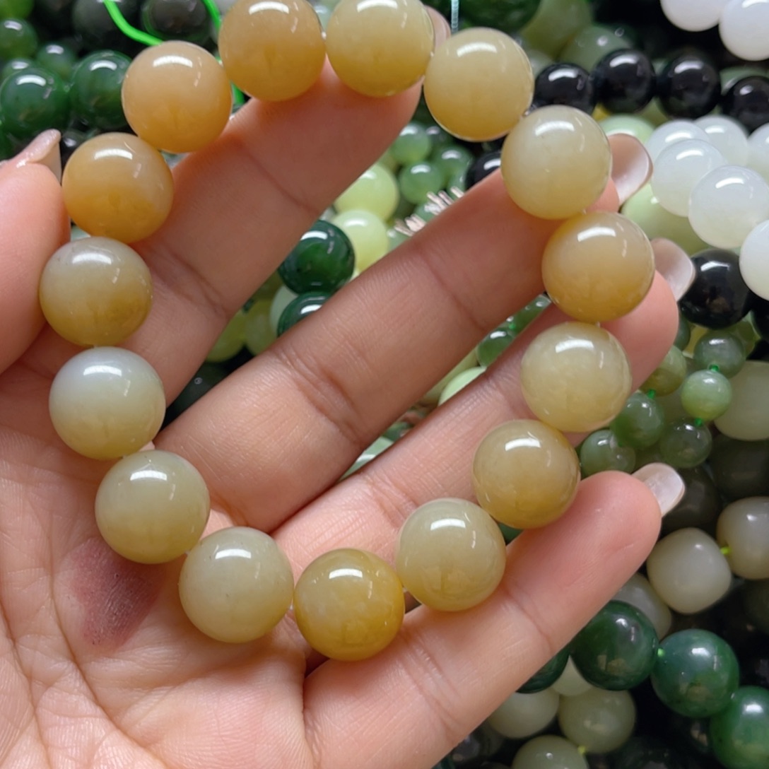 和田玉手链未镶嵌