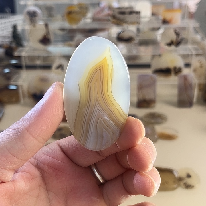 玛瑙/玉髓吊坠(不含链)未镶嵌